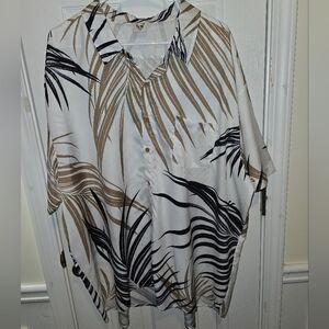 Palm leaf Hawaiian Shirt Hardaddy